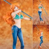 Cute Anime One Piece 20th Anniversary Sexy Nami PVC Action Figure Collectible Model Toys Doll 18CM