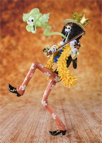 Anime One Piece 20th Anniversary Brook PVC Action Figure Statue Collectible Model Kids Toys Doll 23cm