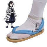 Anime Demon Slayer Kimetsu No Yaiba Cosplay Shoes Kamado Tanjirou Kamado Nezuko Agatsuma Zenitsu Flip Flops Sandals With Socks