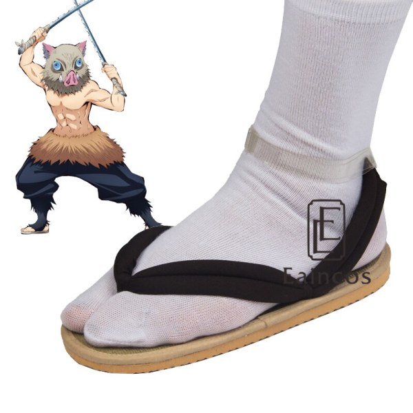 Anime Demon Slayer Kimetsu No Yaiba Cosplay Shoes Kamado Tanjirou