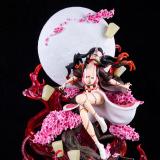 Devil's Blade Anime Figure Gk Kamado Nezuko Demon Slayer Violent Blood 1/6 Anime Statue Kimetsu No Yaiba Action Figure Model Toy