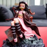 Anime Figure Demon Slayer Kamado Nezuko PVC Action Figure Toy Kimetsu no Yaiba GK Statue Adult Collectible Model Doll Gifts