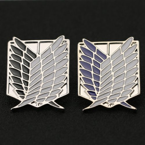 Attack On Titan Brooch Pin Wings of Liberty Freedom Scout Regiment Legion Survey Recon Corp Eren Badge Anime Jewelry Wholesale
