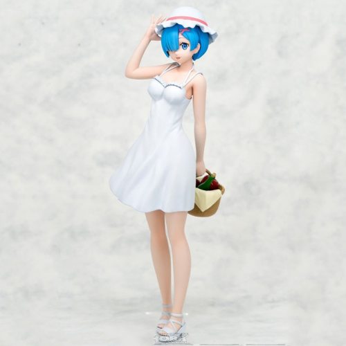 21cm Re:Life In A Different World From Zero Basket Rem Action Figure Anime PVC Collection Model Dolls Toys for Gifts