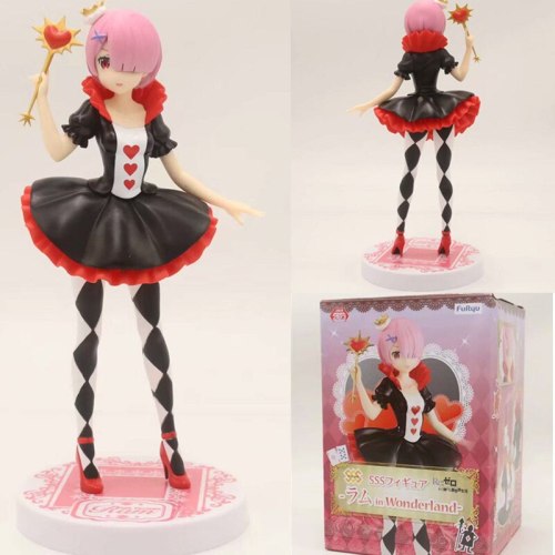 21-25cm Re Life in a different world from Zero Rem Ram Figure PVC Desktop decoration Action Figures toys For Kids children gifts