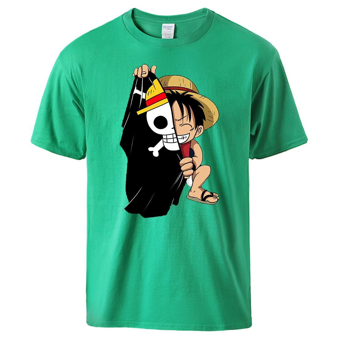luffy flower shirt