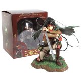 Anime Attack On Titan Levi Ackerman Bloody Battle Version Model Toys Rivaille Rival Action Figure Toys For Children Collectibles