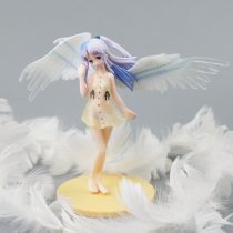 15cm Anime Angel Beats Model Girl Toy Two Dimensions Doll Peripheral Collection Ornaments Gift Tenshi Kanade Tachibana for Youth