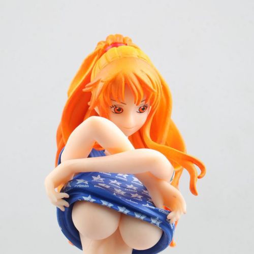 Hot Sexy Cute Anime Figure POP kids Toy One Piece Nami BB Doll juguetes Model 13cm Brinquedos 1/8 original box