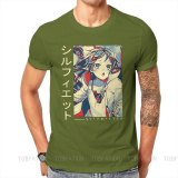 Mushoku Tensei Jobless Reincarnation Sylphiette T Shirt Classic Graphic High Quality Tshirt Loose O-Neck  Men Clothing