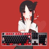 Kaguya-sama: Love Is War Shinomiya Kaguya Keycap Cool Man Anime Keycap Mechanical Keyboard Fashion Kaycaps