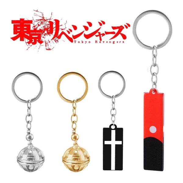 Anime Tokyo Revengers Keychain Cosplay Izana Kurokawa Acrylic Props Hanafuda Pendant Backpack Decoration Jewelry Accessories