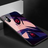 Animed Naruto Itachi Tempered Glass Phone Case For IPhone 13 12 11 7 8 11 Plus Xr X Xs Pro Max Mini Se 2020 Black Cover Gift