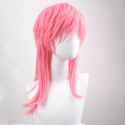 Tokyo Revengers Sanzu Haruchiyo Cosplay Wig Pink Wig Haruchiyo Akashi Heat Resistant Fiber Hair Free Wig Cap Women Man Hallowenn