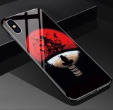 Naruto Uchiha Itachi Anime Phone Glass Case For Apple IPhone 13 12 Mini 11 Pro XS MAX XR X 8 7 Plus Black Cover Prime Luxury