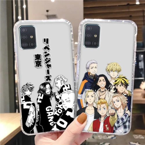 Tokyo Revengers Cases For Samsung A50 Case Anime Funda Samsung A51 A32 A12 A21s A31 A42 A71 A72 A30 A10 A11 A22 A41 A82 5G Cover