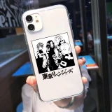 Tokyo Revengers Manjiro Sano Clear Phone Case For iPhone 11 Pro MAX 12 13 XS XR 7 SE X 8 6 Plus Cute Anime Soft TPU Cover Fundas