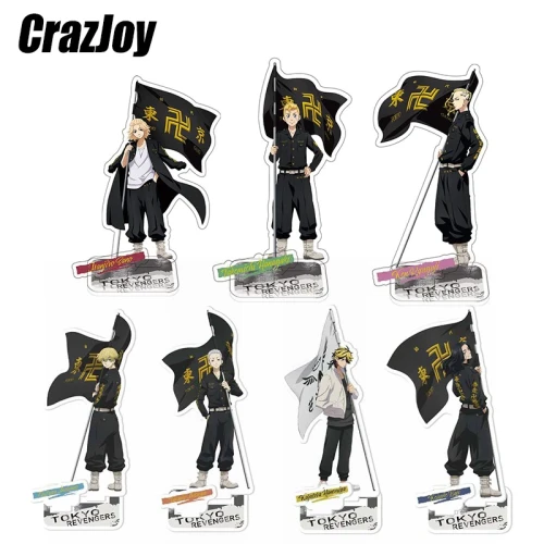 New Anime Tokyo Revengers Figure Acrylic Stand Model Toy for Boy Action Figures Decoration Cosplay Anime Lover Gift Anime Figure