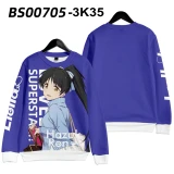 LoveLive!SuperStar!! 3D Printing T-shirt Fashion Round Neck Long Sleeve Popular Japanese Anime Streetwear Plus Size