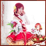 Lovelive 9 Members Bouquet Hand Flower Awaken Cosplay Eli Ayase Tojo Nozomi Lolita Dress Love Live Hanayo Uniform Costumes