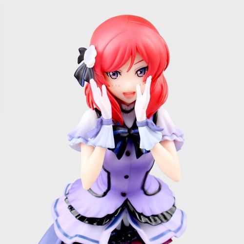 Anime Love Live Maki Nishikino Action Figure With Box Pvc Sexy Girl Figures Toys Collection Ornaments Birthday Gift For Kids