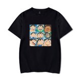 Japanese Anime Osama Ranking T-shirts Ranking of King Print Tshirts Short Sleeve T Shirts Summer Black Top Shirt