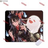 Genshin Impact Mouse Pad Small Size Game Mousepad Gaming Keyboard Table Mat Natural Rubber Office Decoration Carpet Mouse Mat