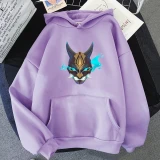 Hoodie Genshin Impact Sweatshirt Vintage Streetwear Women/Men Japanese Anime Clothes Graffiti Style y2k Harajuku VIP Droshopping