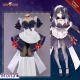 Authorization UWOWO Game Genshin Impact Mona Maid Dress New Cosplay Costume Cute Carnival Halloween Christmas