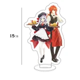 Anime Genshin Impact Cosplay Diluc Noelle Joint Fast Food Special Edition Acrylic Stands Fans Collection Props