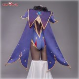 UWOWO Game Genshin Impact Mona Megistus Astral Reflection Cosplay Costume Special Cute Enigmatic Astrologer
