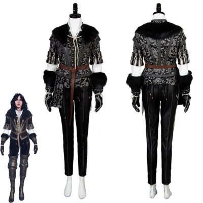 The Witcher Geralt Cosplay Costume Hoodie Jacket Zipper Cap Jacket
