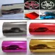 12inch  x 60inch  - 5 Colors Car Glossy Mirror Chrome Vinyl Wrap Film Sticker Sheet KAKASinlee