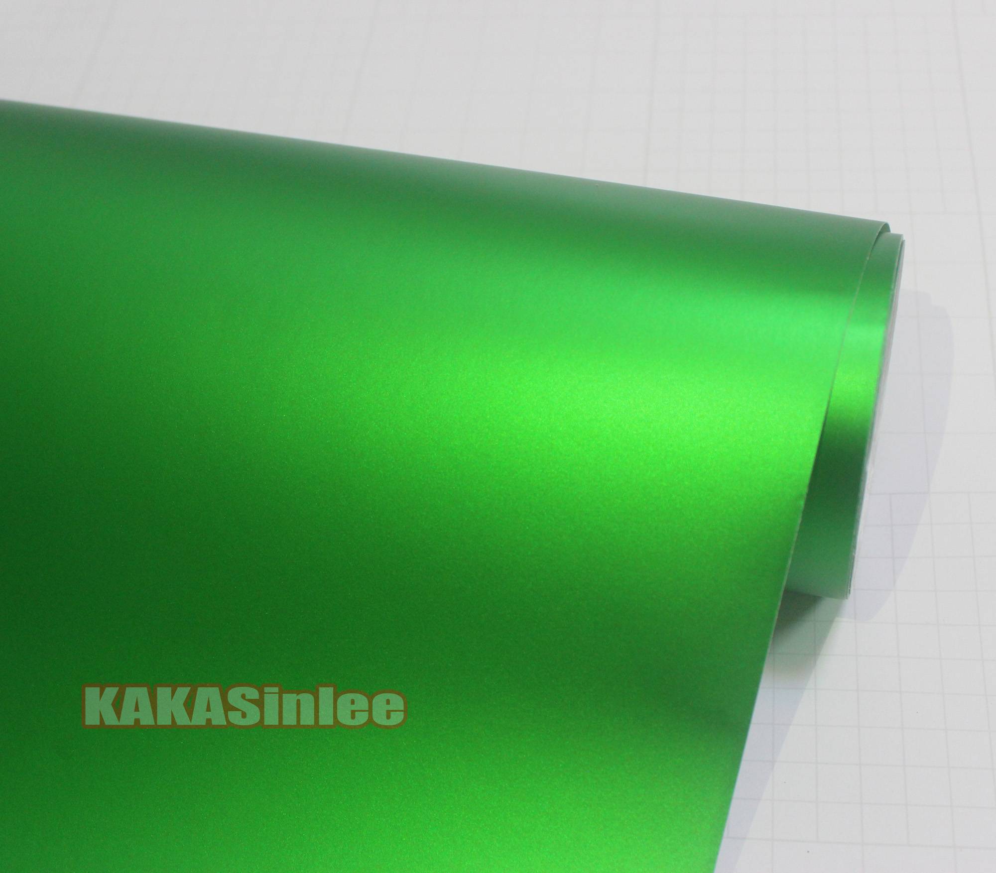 Satin Matte Chrome Metallic Vinyl Wrap