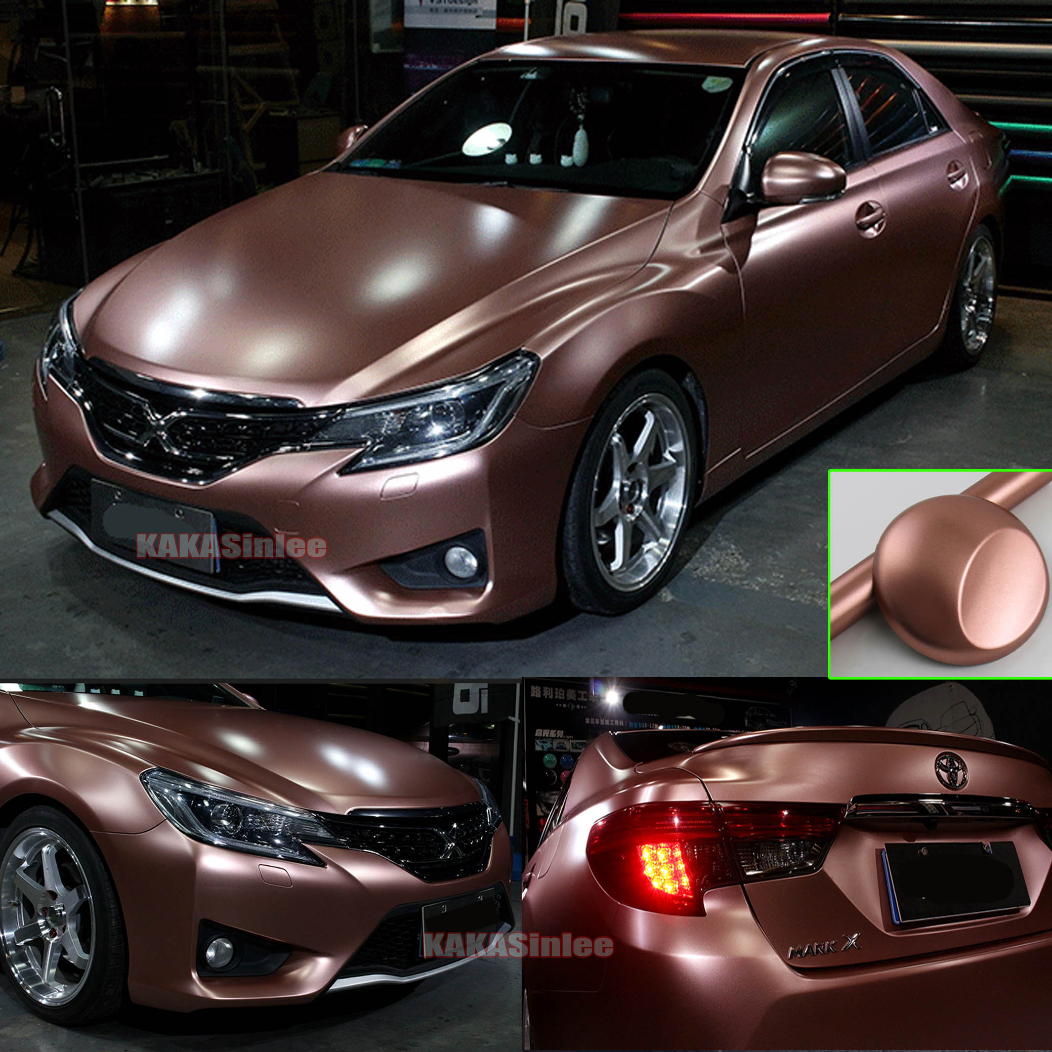 Satin Matte Chrome Metallic Vinyl Wrap