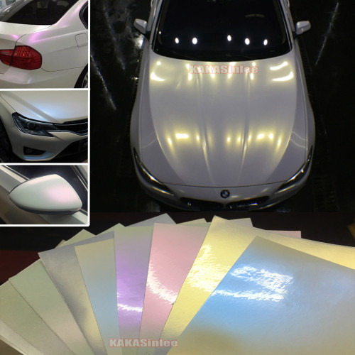 Car wrapping car film white glossy order cheap made to measure