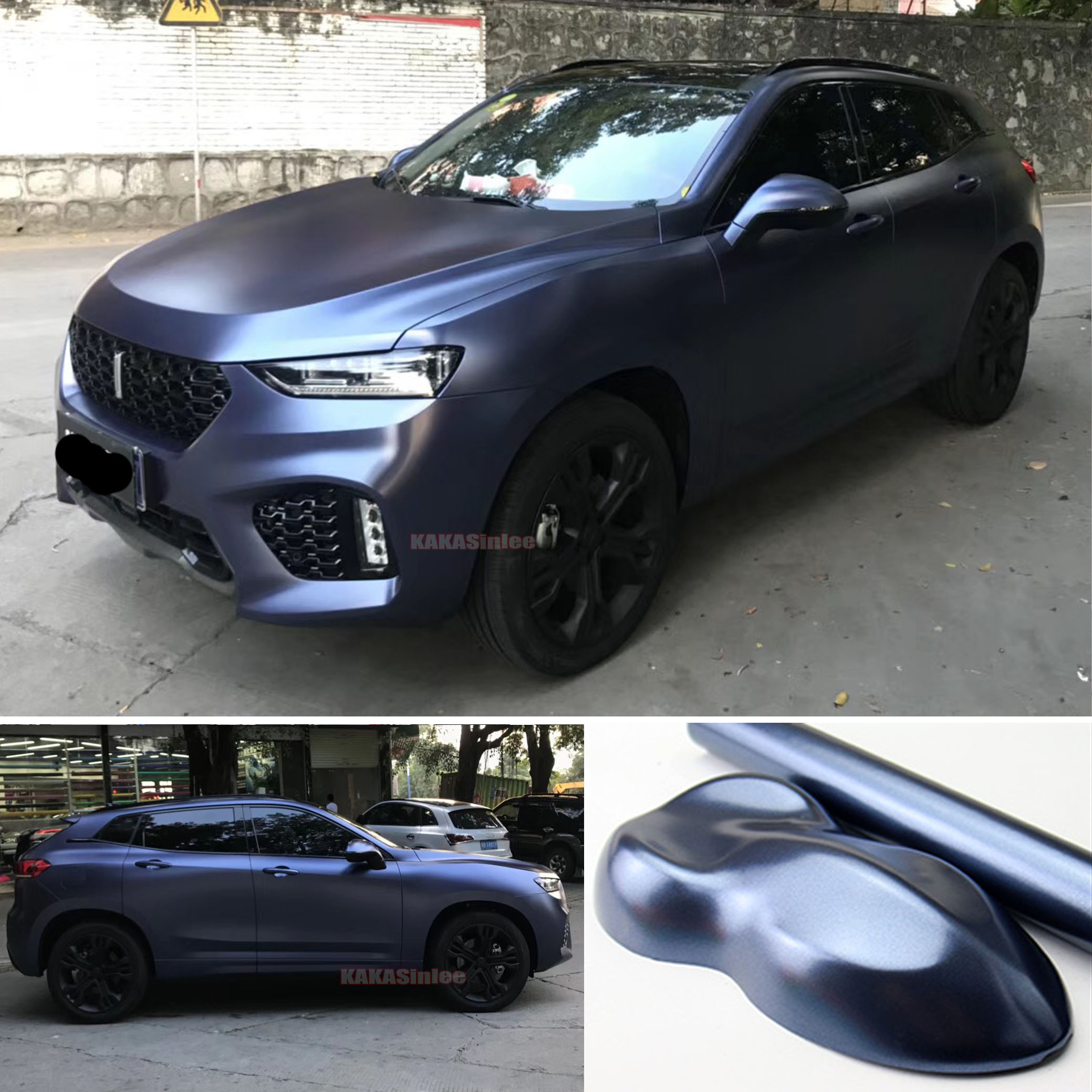 Satin Matte Chrome Metallic Vinyl Wrap