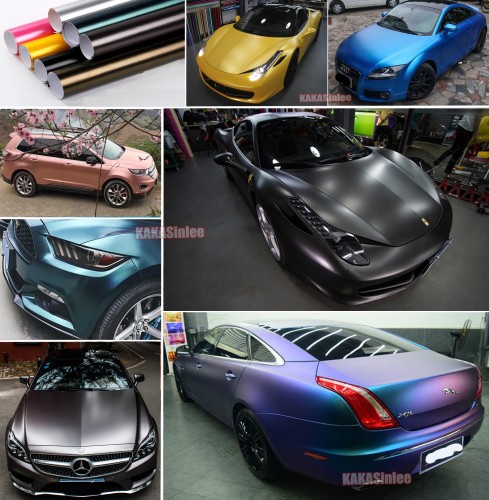 Us 0 99 Hot Sale Car Stretch Pearl Metal Satin Matte Metallic