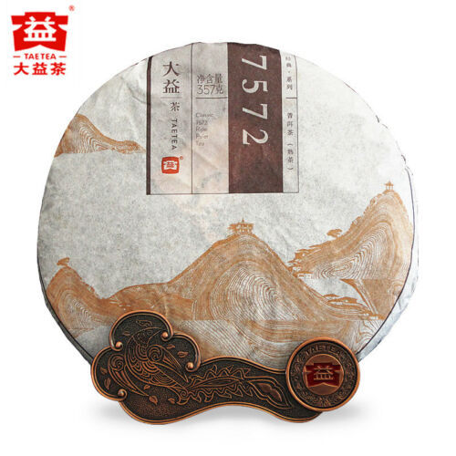 2014 China Menghai Dayi Classic 7572 Ripe Pu'er Tea 357g 1401 Puer Shu Tea Puerh