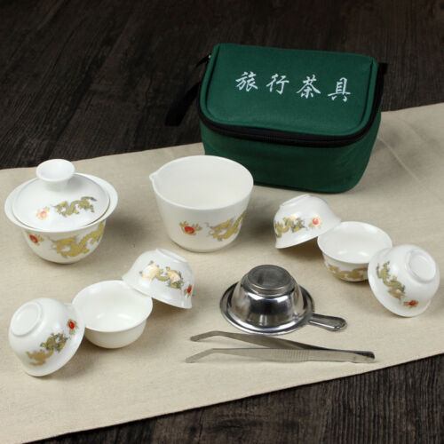 Portable Chinese Travel Tea Set 8 Piece kung fu Tea Set Chinese