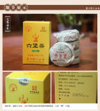 Three Cranes Sanhe 2016 Liu Pao Tea 0607 Dark Tea Golden Flower Hei Cha 95g*5pcs