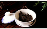2005 Year Yunya Pre-Ming Spring Puwen Puer Tea Factory Shu Pu er BI CHA BI 357g