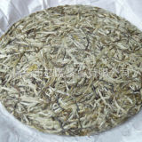 Premium Silver Needle White Tea Cake Chinese Organic Bai Hao Yin Zhen Cha 300g