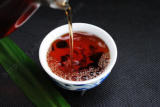 2008 Yong Ming Golden Buds Tribution Yunnan Pu'er Tea Cake Puer Ripe 200g