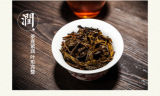 Jingwei Fu Tea Shaanxi Jinhua Qizi Fu Cha Brick Golden Flower Dark Tea 357g
