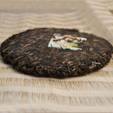 2007 Ba Jiao Ting Li ming Tea Peacock Township Pu'er Tea Green Raw Tea Cake 357g