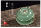 Chinese Tea Set Travel Longquan Celadon Kuai Ke Bei Include 1 Pot 1 Cup Quik cup