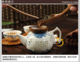[GRANDNESS] Wenge Wood Cha Dao Set 6 Pieces Tea Utensils Kongfu Tea Set