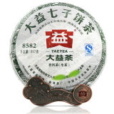 TAETEA 8582 Yunnan Menghai Dayi Pu-erh Green Cake Puer Pu Er Tea 357g 2011 Raw