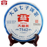 ORIGINAL Menghai Dayi 7542 Chi Tse Beeng Pu-erh Raw Puer Shen Puer Tea 357g 2016